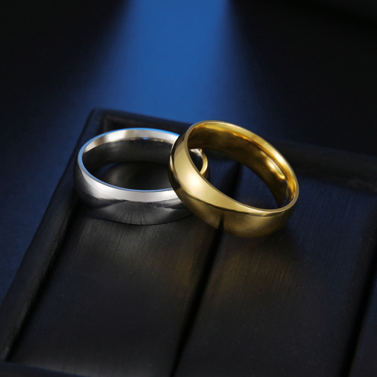 Planderful Stainless Steel Ring Unisex 6mm Minimalist Durable Everyday Wear For Men And Women