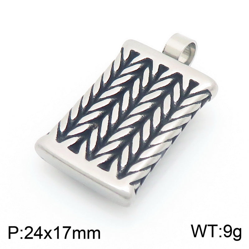 Canvas Shoes Pendant – Hip-Hop Nightclub Full Of Zircon Submachine Gun Wheat Ear No Necklace