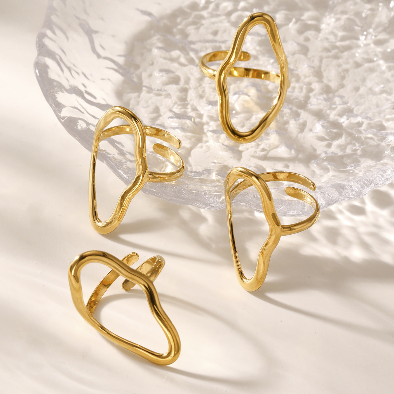 Planderful Geometric Open Ring For Fashion Lovers Bold