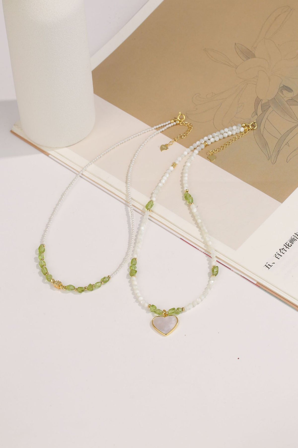 Pearl Conch Shell Pendant Necklace