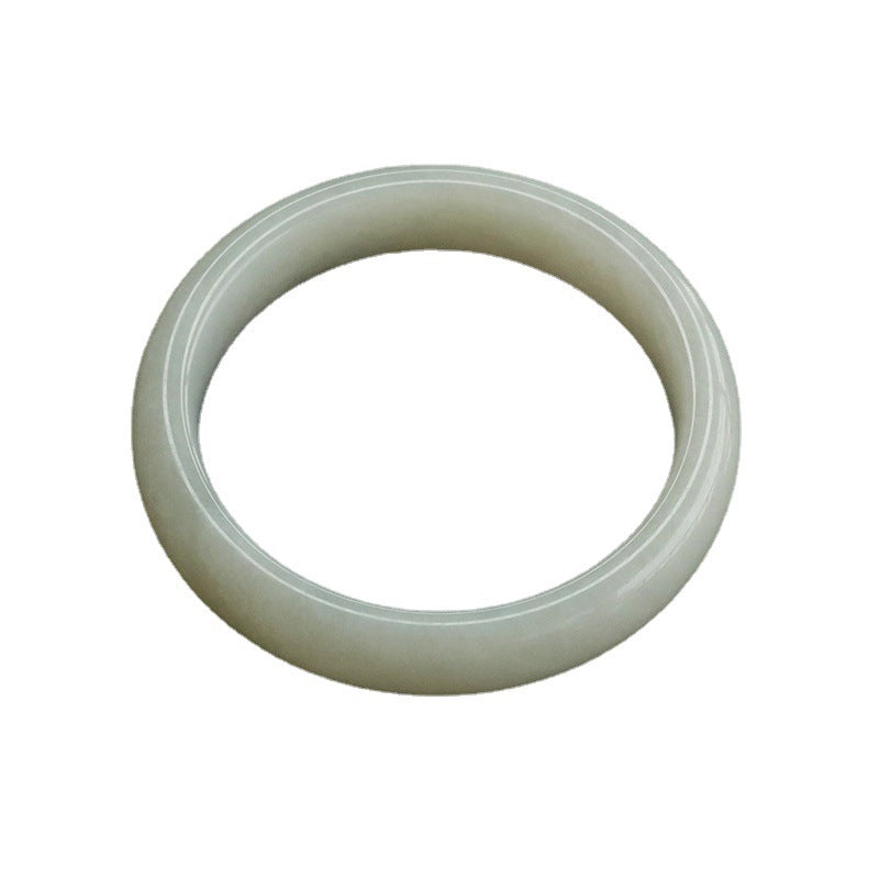 Hetian White Jade Bangle