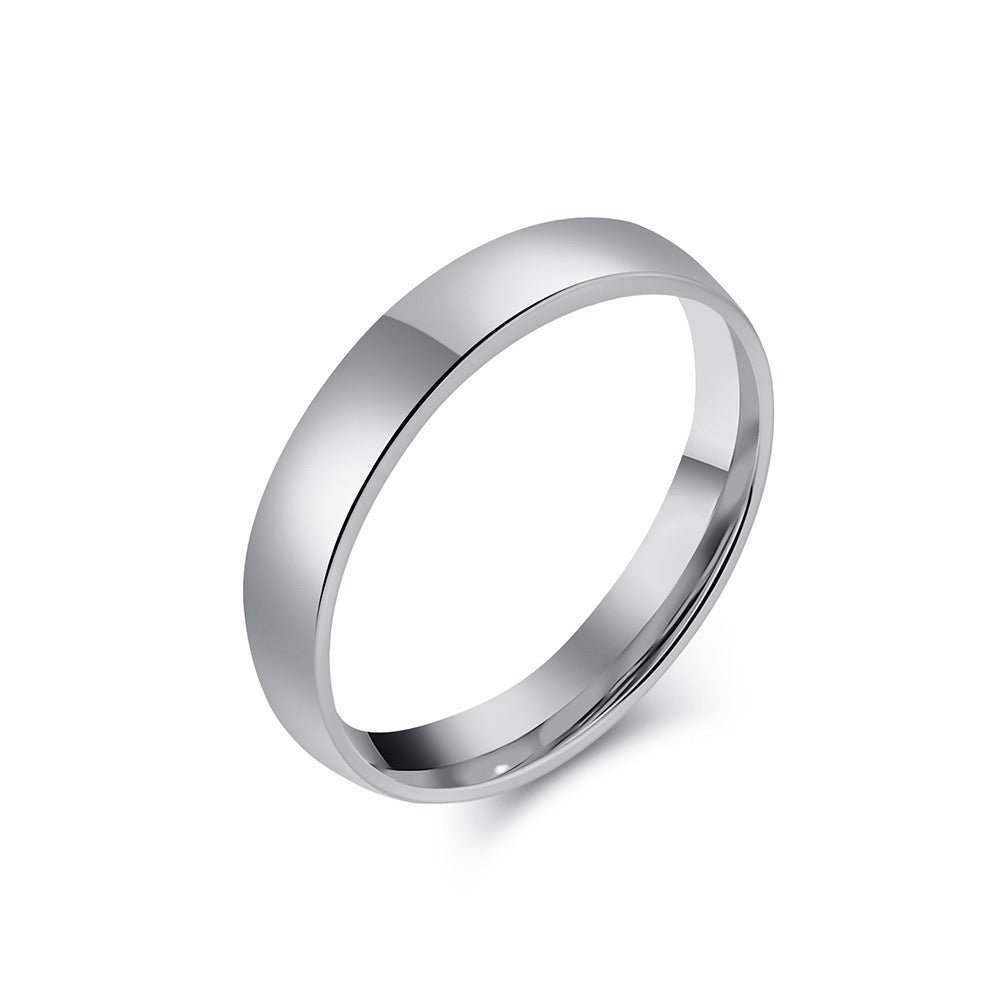 Modern Stainless Steel Ring — Gold / Silver / Black