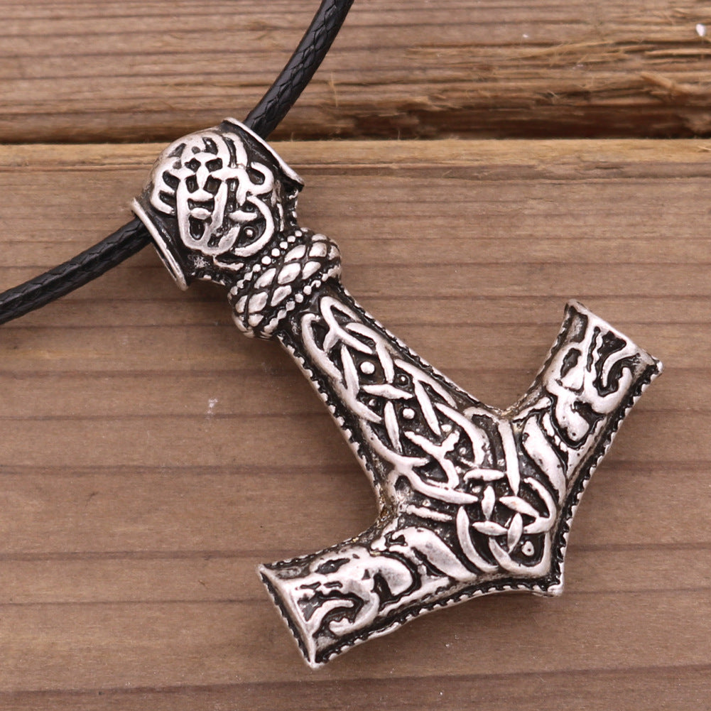 Viking Raytheon Hammer Necklace - Norse Legacy Series