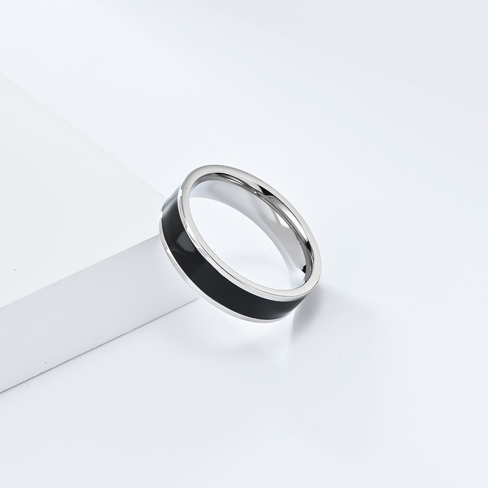 Steel Ring Elegant Unisex Everyday Genie Inspired Jewelry For Men And Women Planderful