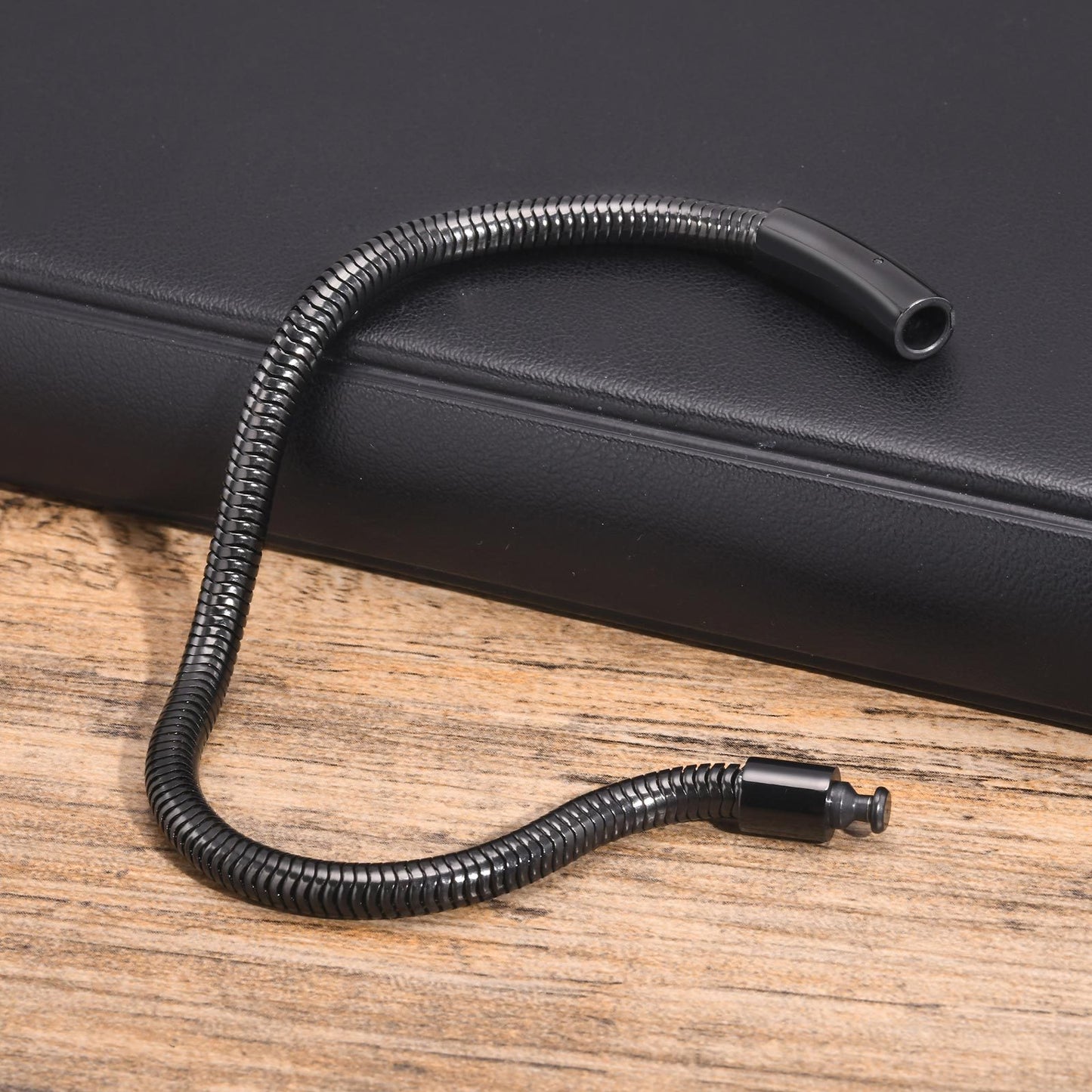 Stainless Steel Snap Buckle Thick Bracelet Men's Fashion Jewelry