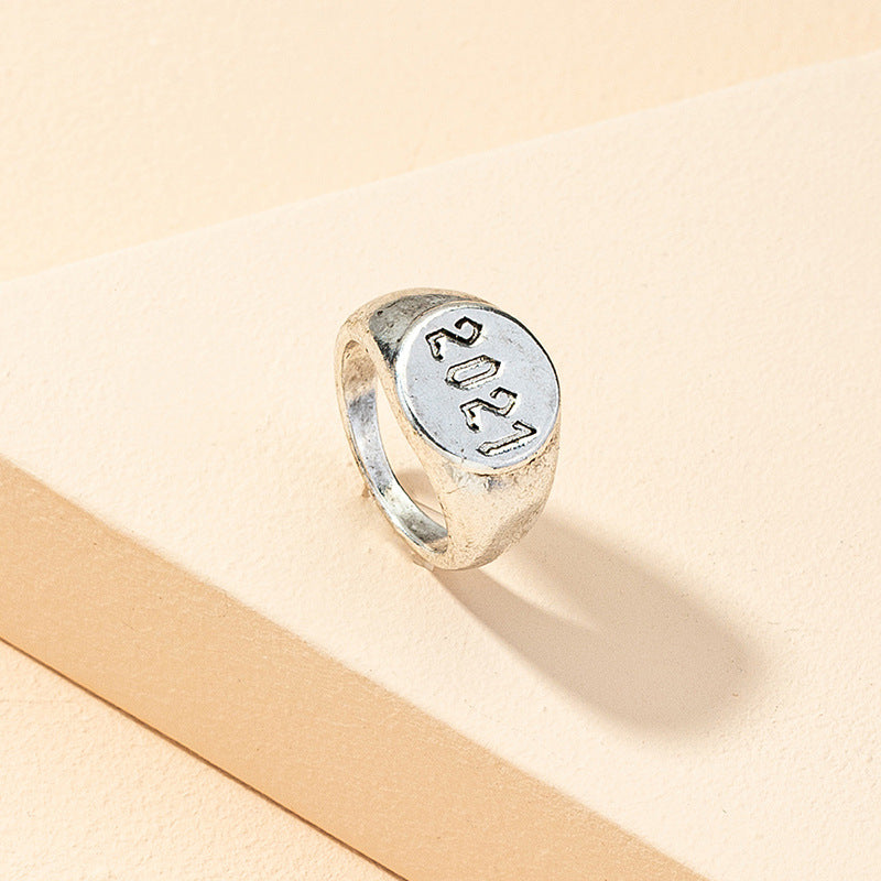 Gothic Number Retro Ring for Instagrammers and Fashionistas