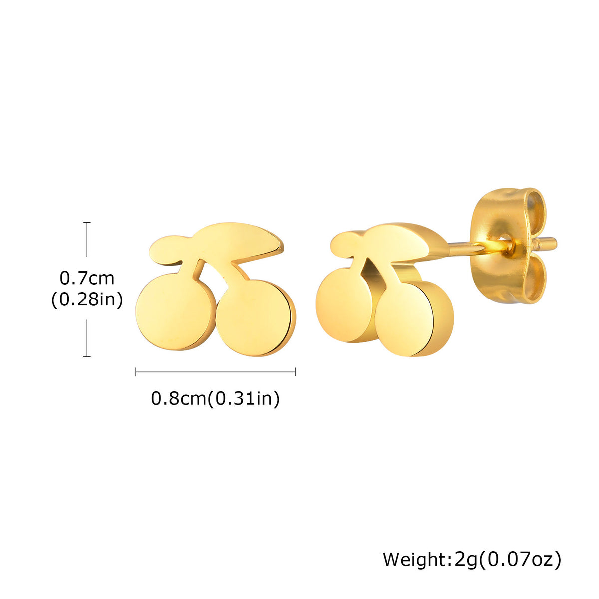 Modern Stainless Steel Earrings — Multiple Styles
