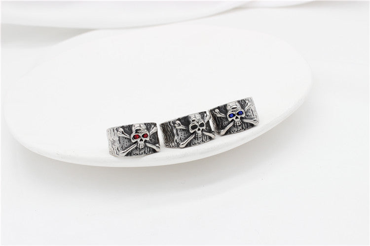 Titanium Steel Skull Ring