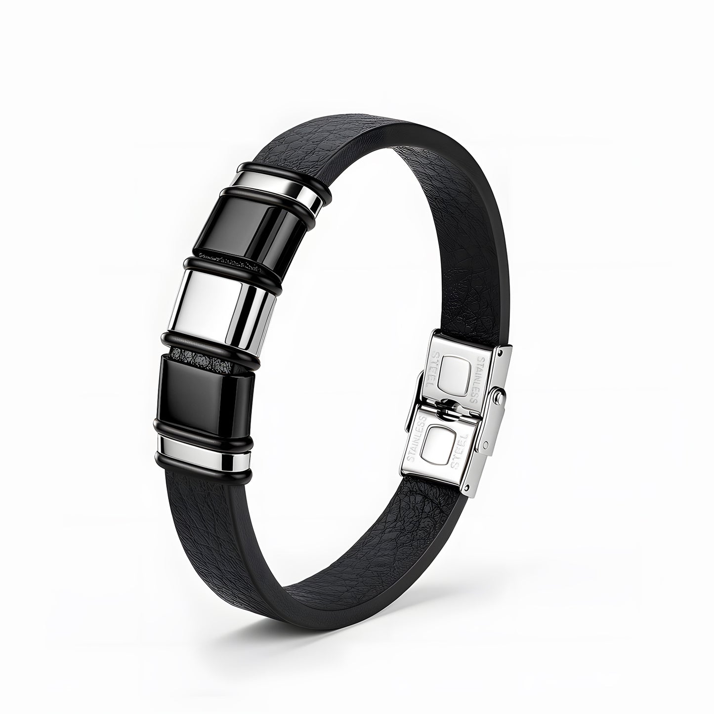 Stainless Steel Bamboo Bracelet Premium Durable Unisex Accessory By Planderful Everyday Genie