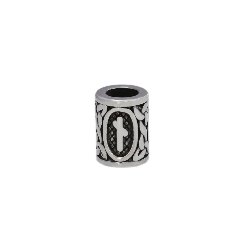 New Retro Stainless Steel Beads Viking Luhn Accessories Wholesale for Men