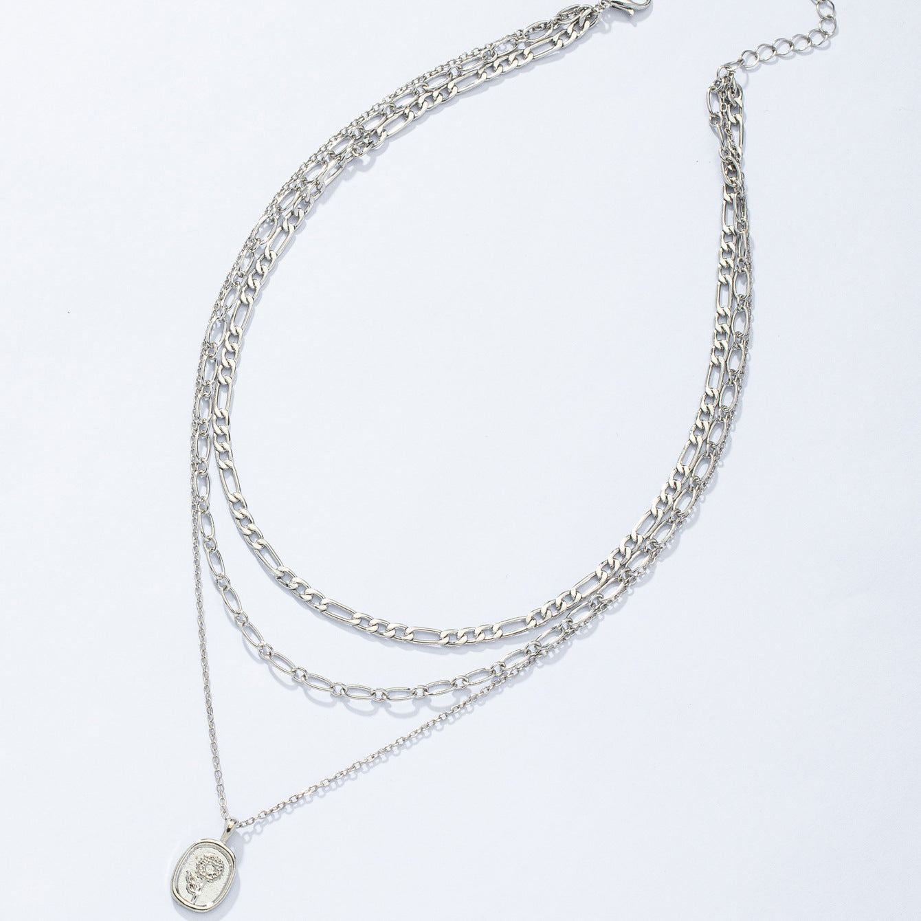 Three-Layer Flower Necklace - Vienna Verve Collection