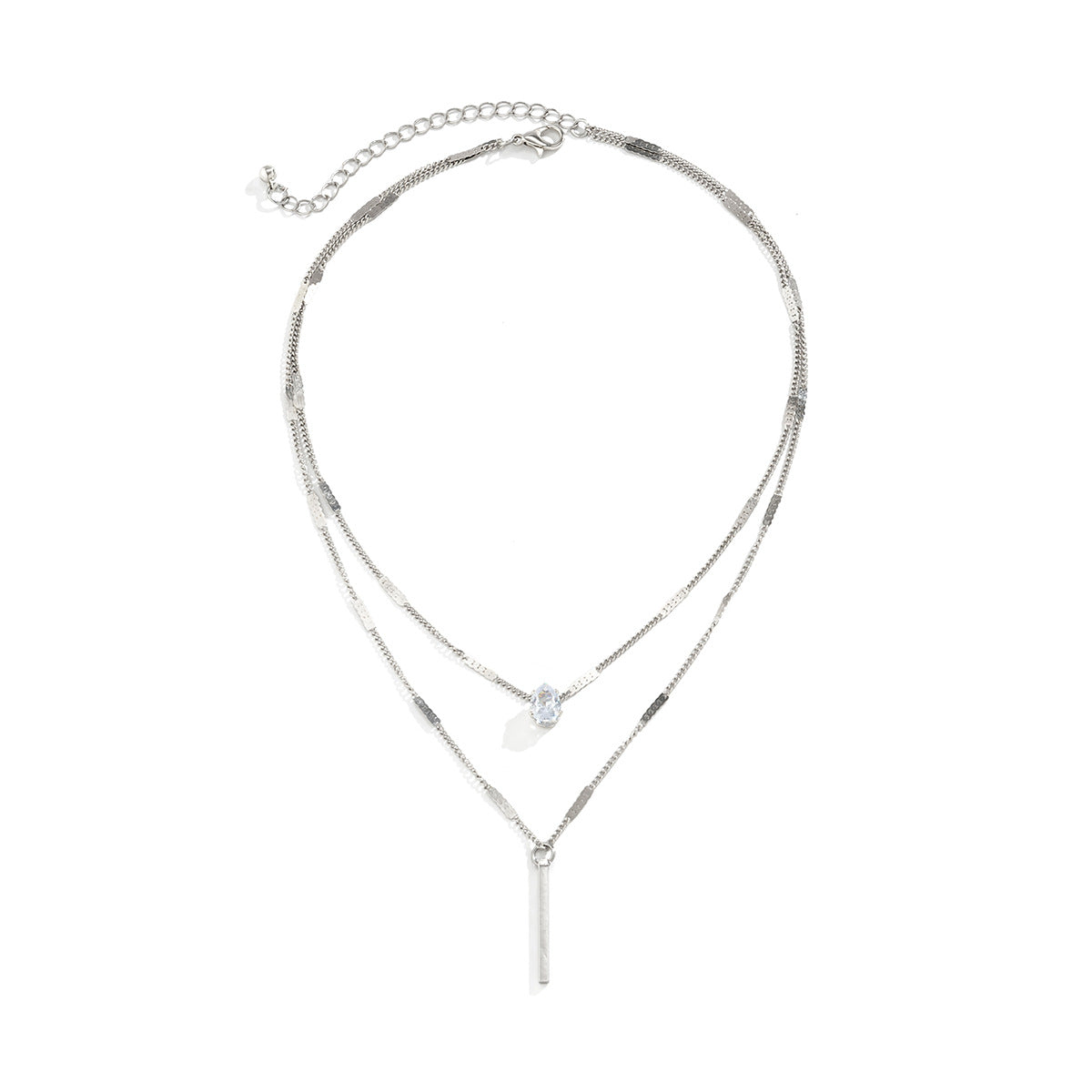 Double-Heart Pendant Necklace from Vienna Verve Collection