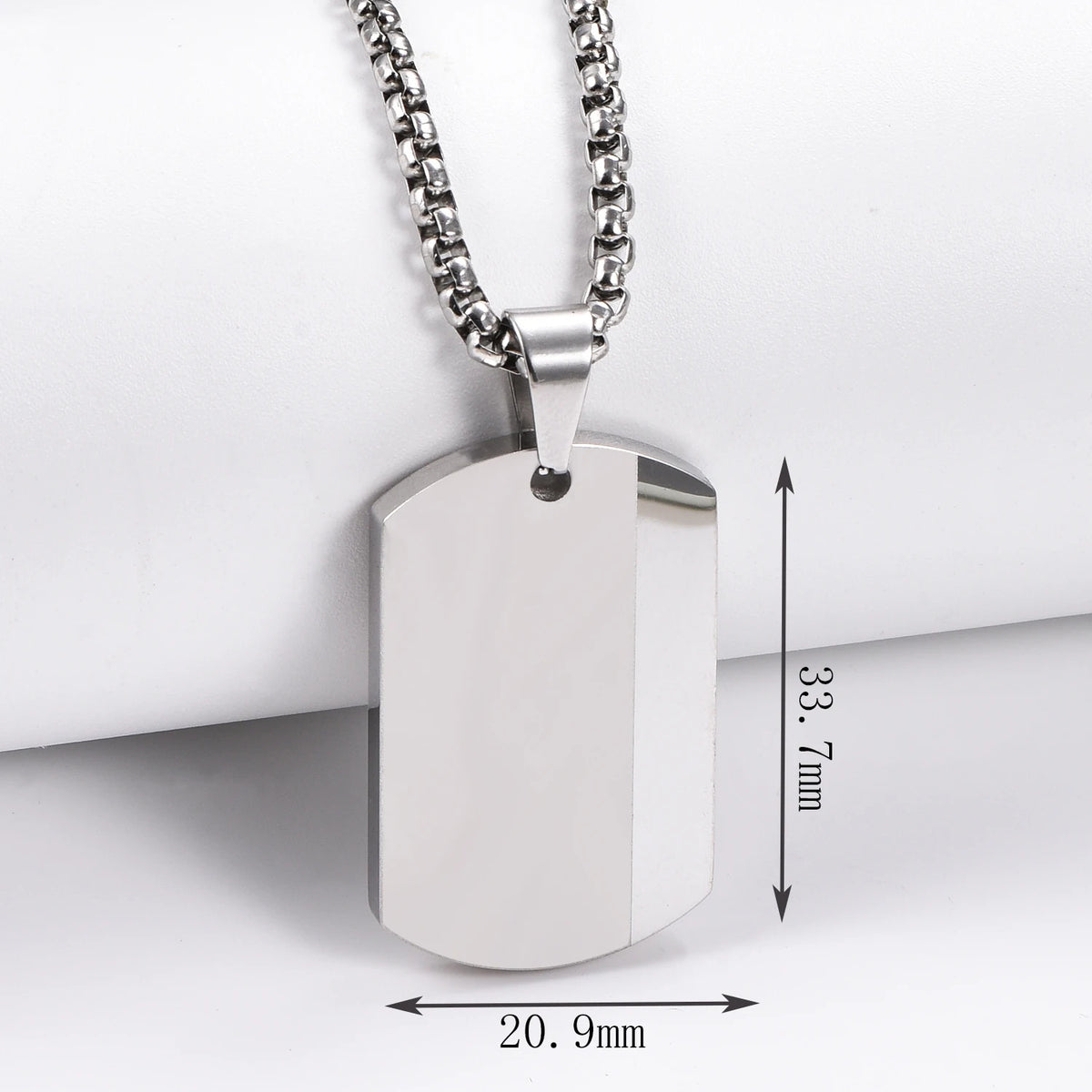 Punk Stainless Steel Men's Pendant Necklace