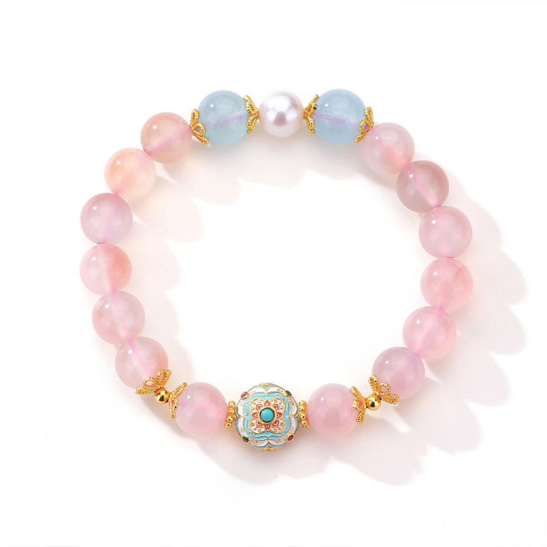 Aquamarine Salt Bracelet
