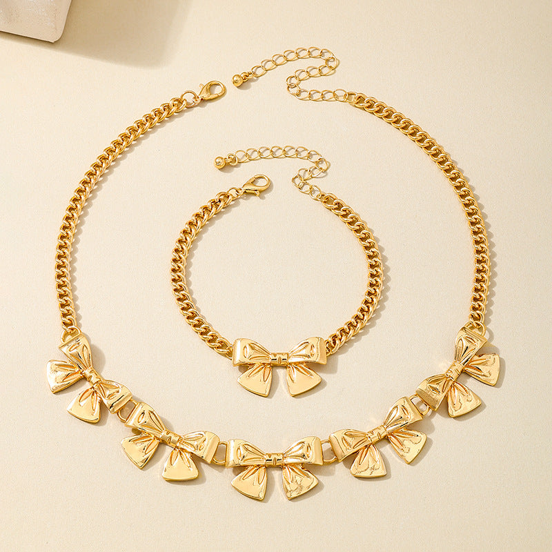 Planderful Vienna Verve Women's Exquisite Bow Jewelry Set