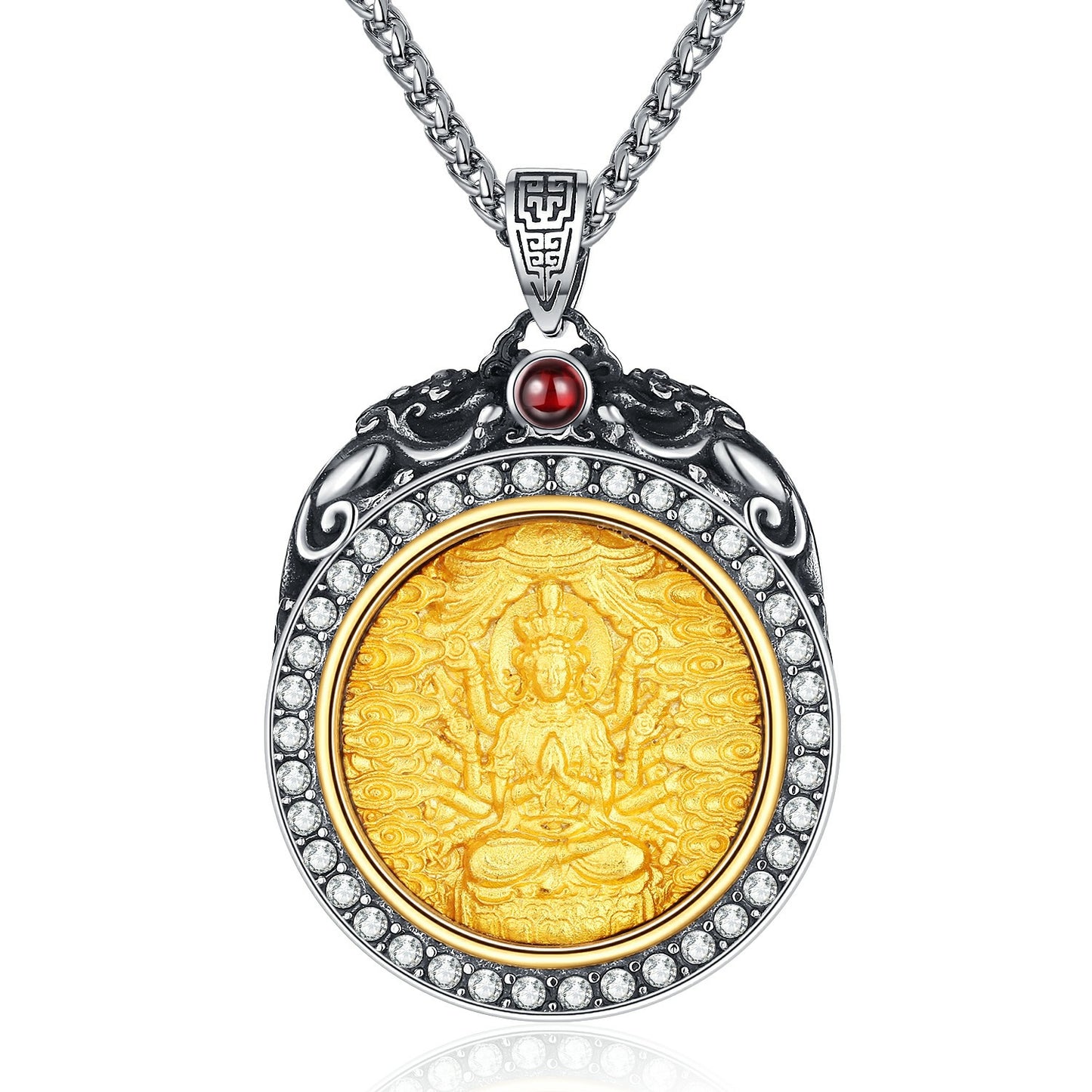 Zircon Necklace – Vintage for Men