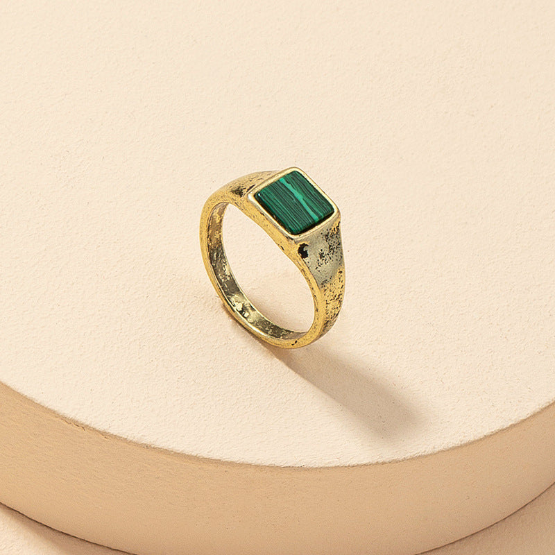 Turquoise Retro Ring - Vienna Verve Collection