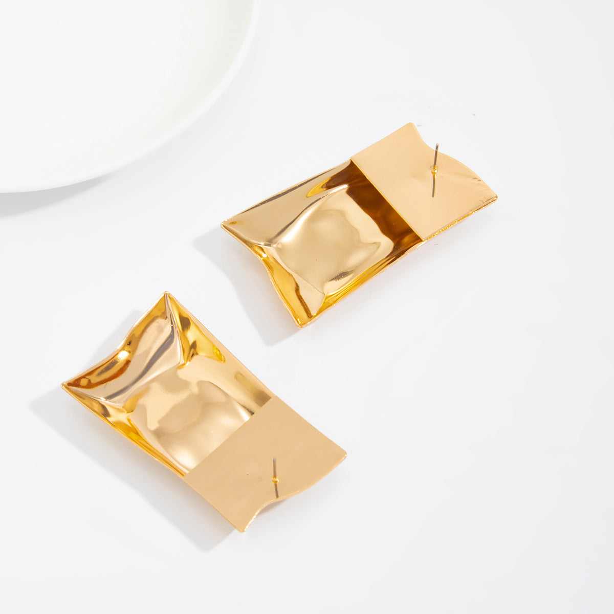 Planderful Liquid Metal Waterdrop Earrings Geometric Statement For Modern Women Vienna Verve