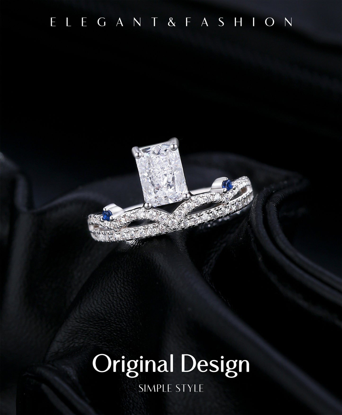 Planderful Everyday Genie Ring – Stunning Zircon Crown Design