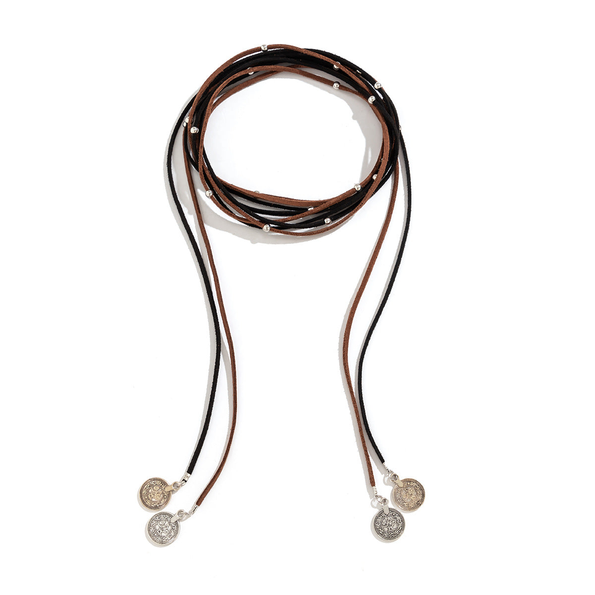 Velvet Tassel Bow Choker Necklace with Gothic Charm