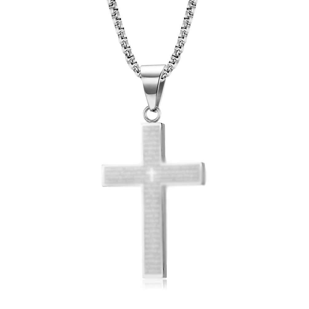 Stainless Steel Cross Necklace