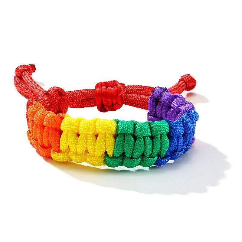 Braided Adjustable Stainless Steel Bracelet