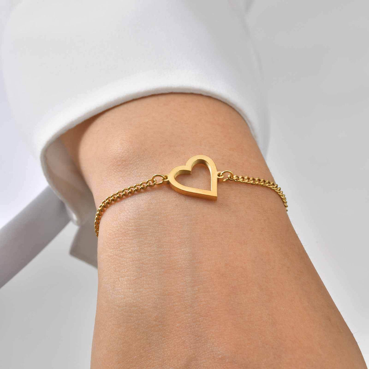 Heart Stainless Steel Bracelet