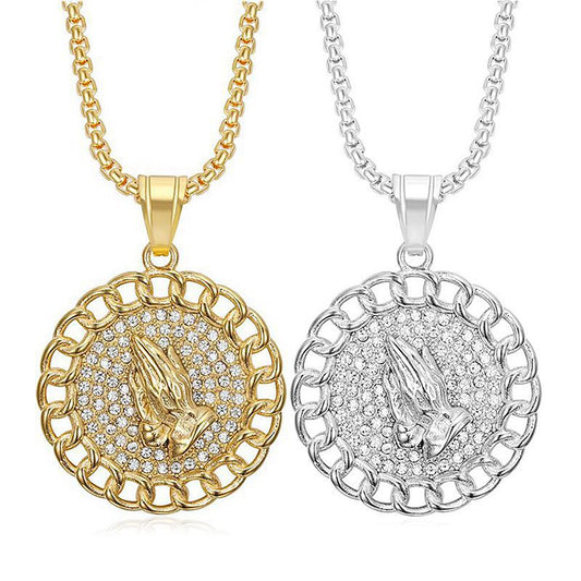 Rhinestone Necklace – Luxury Hip Hop Jewelry
