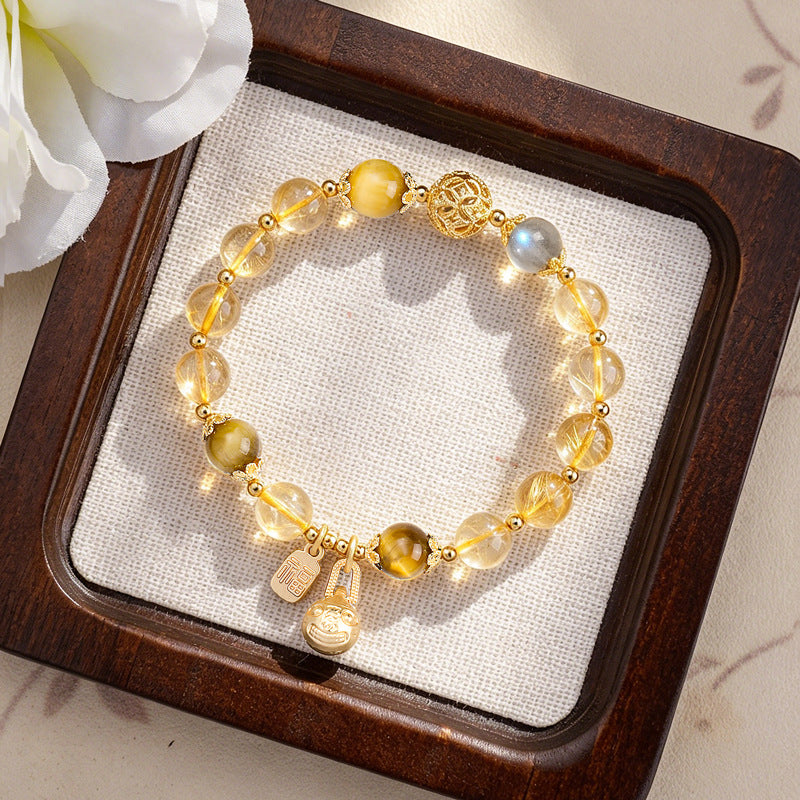 Moonstone Crystal Bracelet
