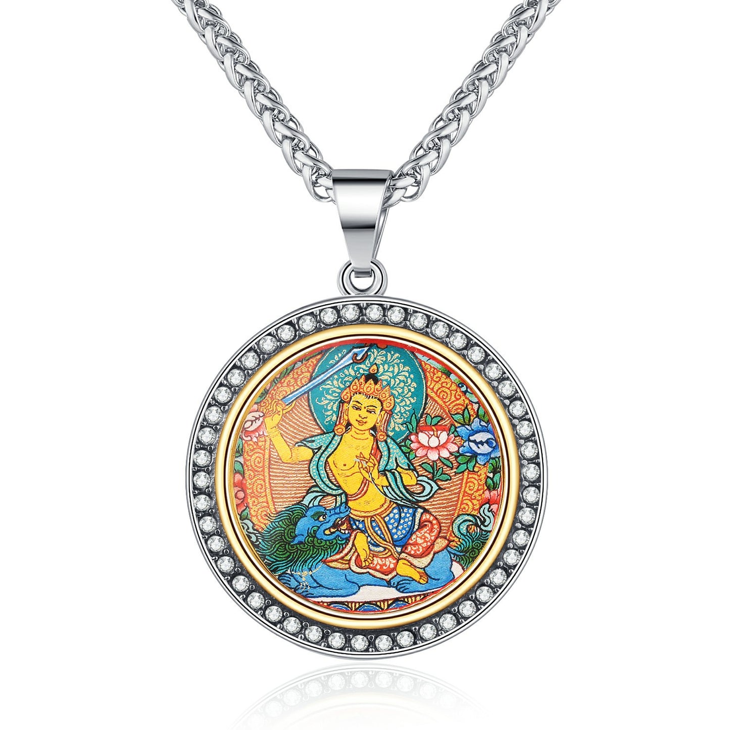 Zircon Necklace – Vintage Zodiac Sign Jewelry