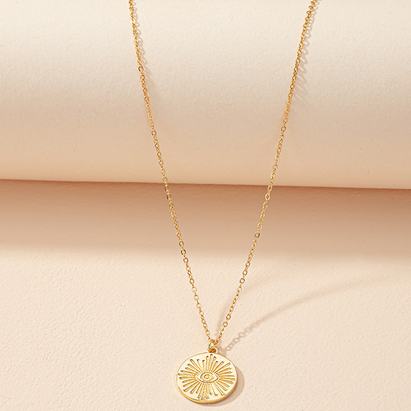 Sunlit Serpent: Personalized Minimalist Snake Necklace with Collarbone Chain