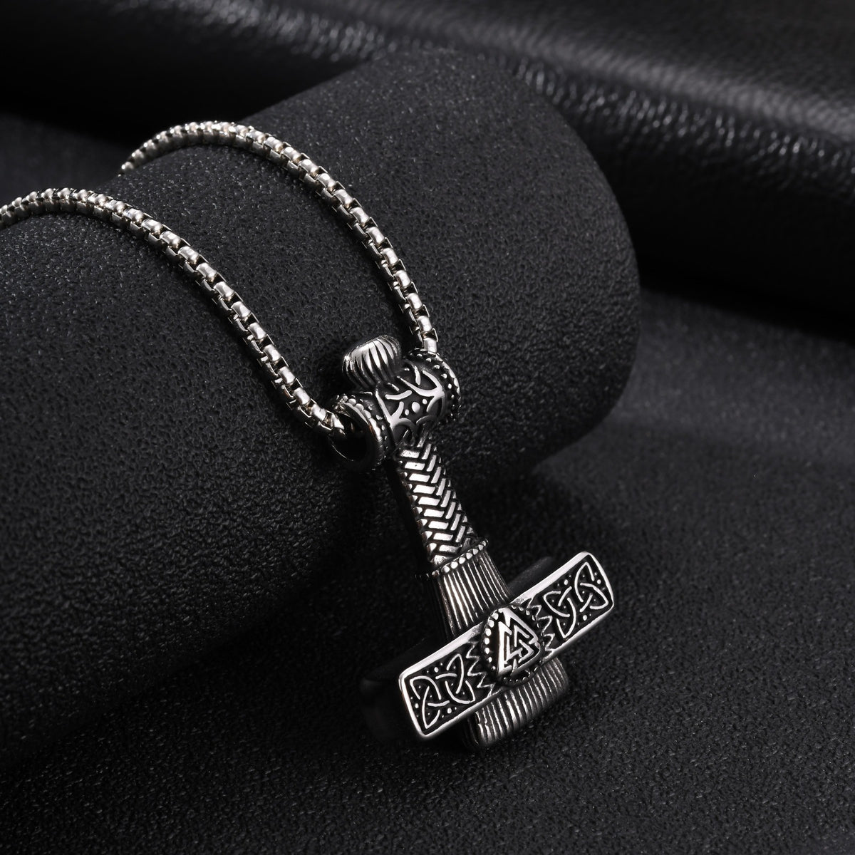 Vintage Stainless Steel Pendant for Men