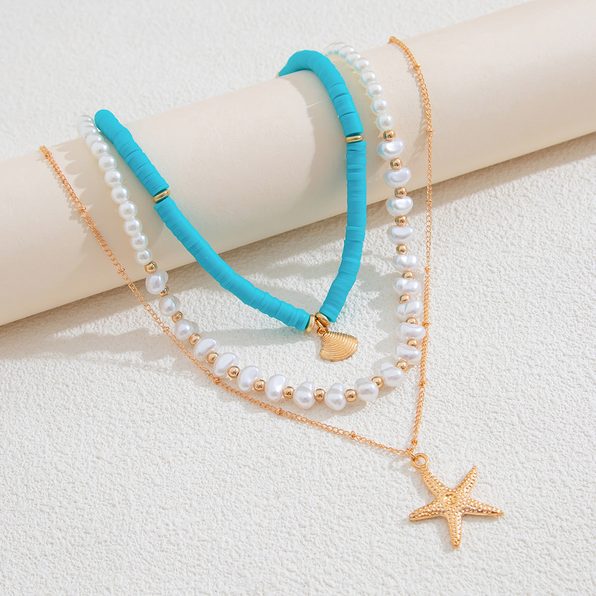 Planderful Vienna Verve Necklace – Fashionable Irregular Shell Design