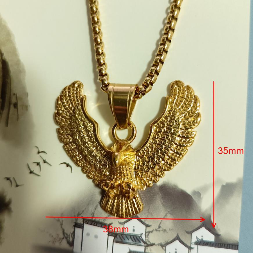 Directly From The Manufacturer Titanium Steel Eagle Pendant