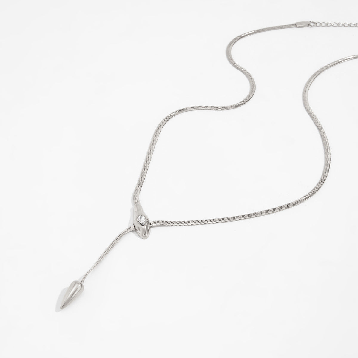 Adjustable Snake Pendant Y-Necklace