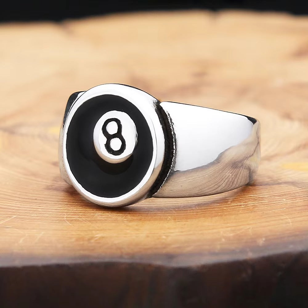 Vintage Stainless Steel Men's Ring