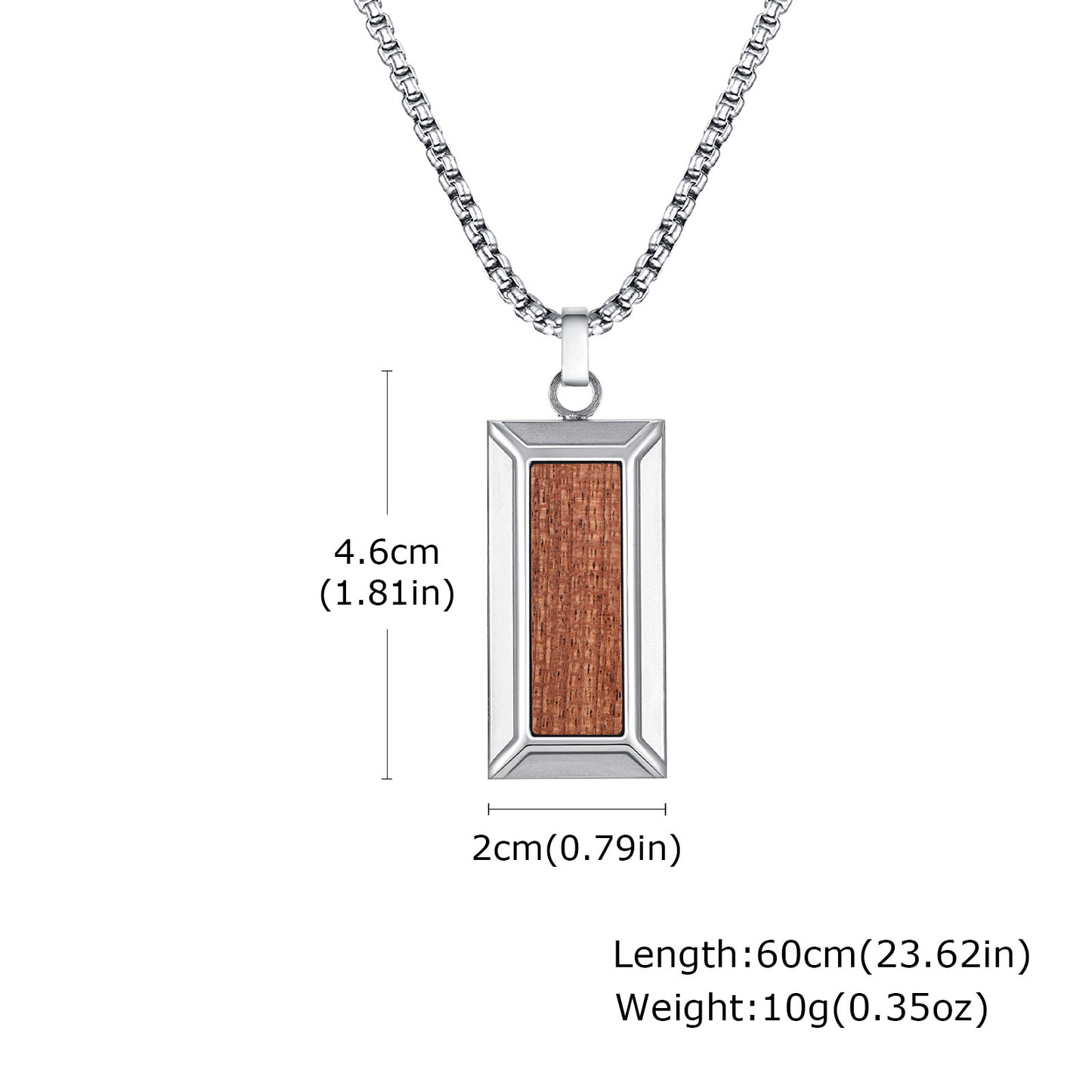 European and American Necklaces Men's Titanium Steel Pendant