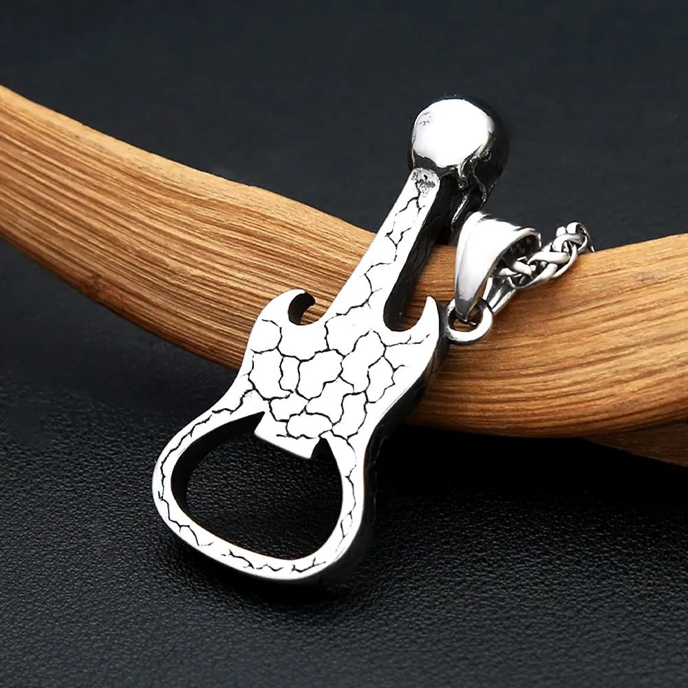 Skull Viking Stainless Steel Men's Pendant Necklace