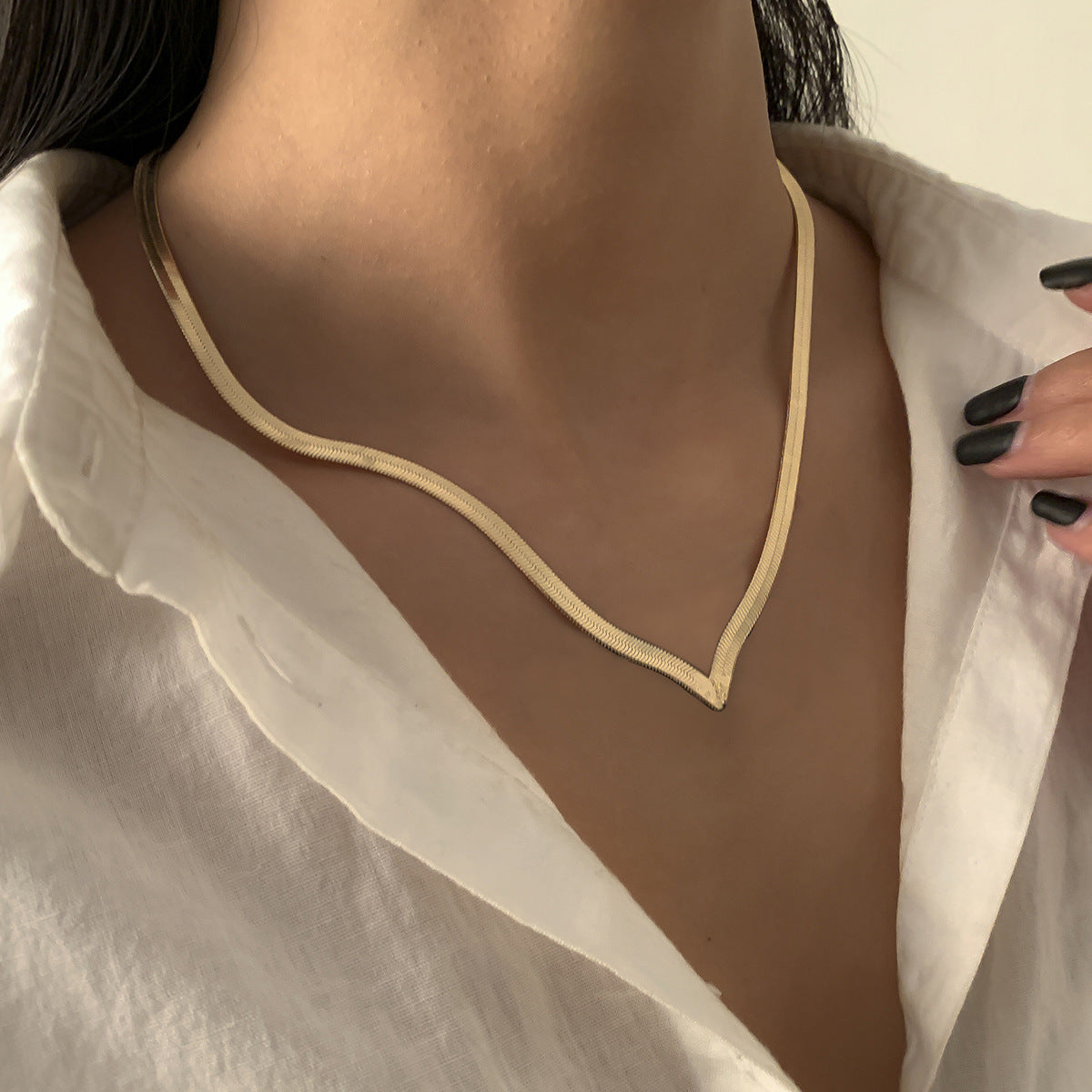 Planderful Vienna Verve Necklace – Versatile Geometric Design