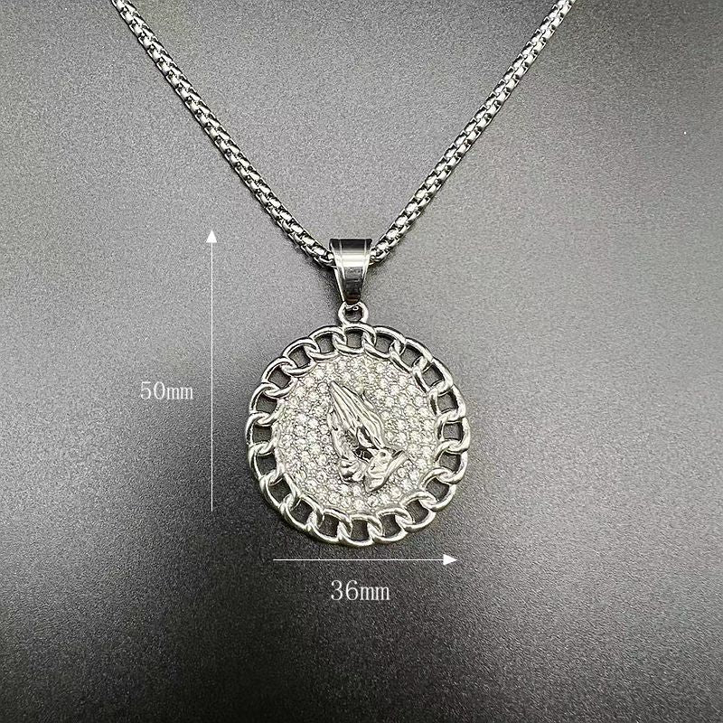 Rhinestone Necklace – Luxury Hip Hop Jewelry