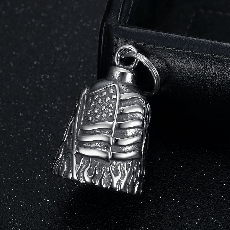 Locomotive Stainless Steel Pendant Necklace