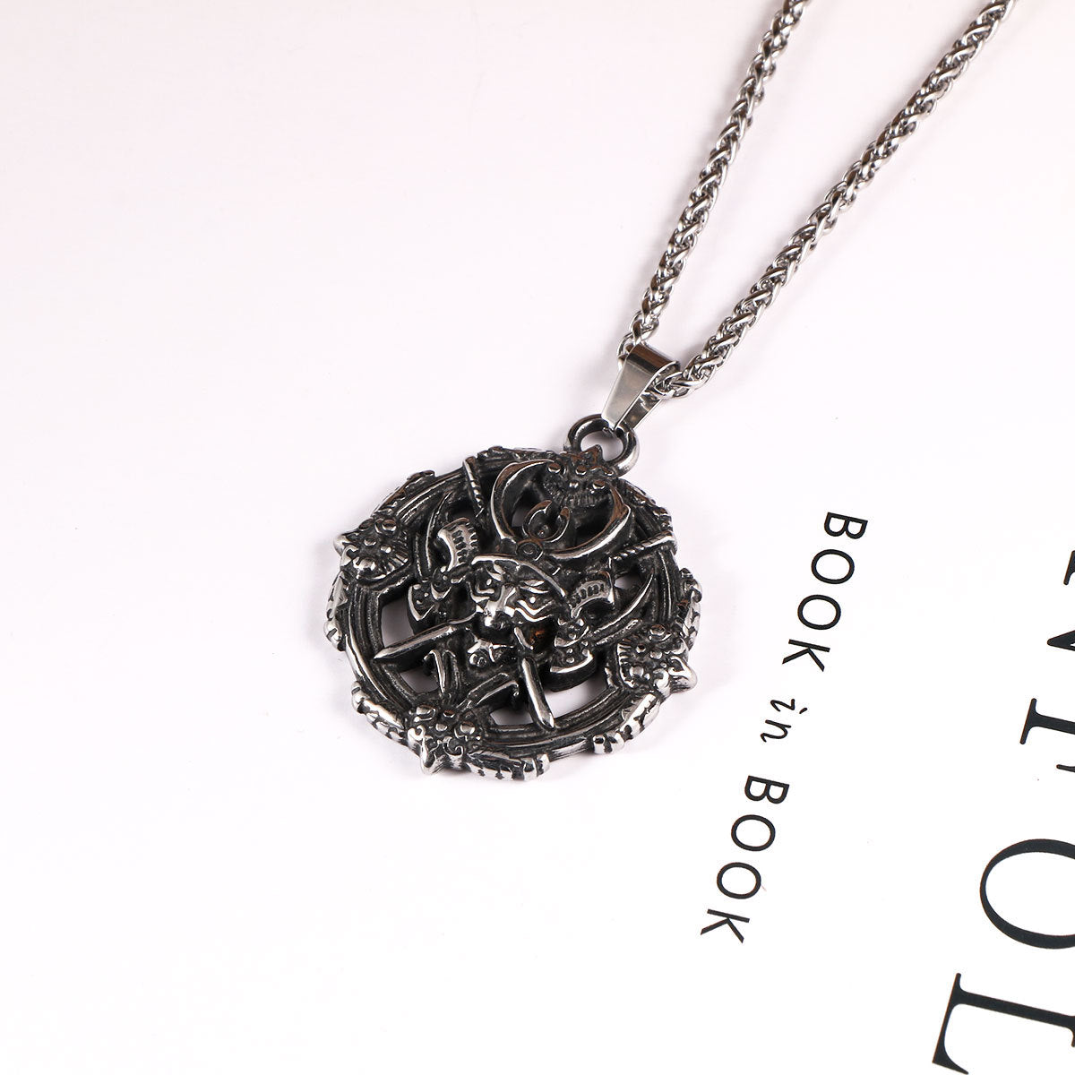 Darth Vader Cast Men's Necklace Pendant – Disco Punk Stainless Steel Pendant