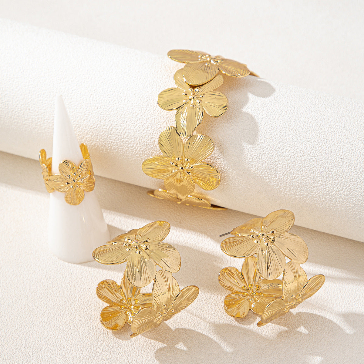 Planderful Flower Jewelry Set Stylish for Ladies Verve