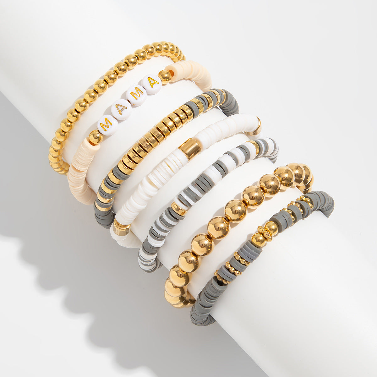 Planderful Vienna Verve Bracelet – Exaggerated Multi-Layered Beaded Design