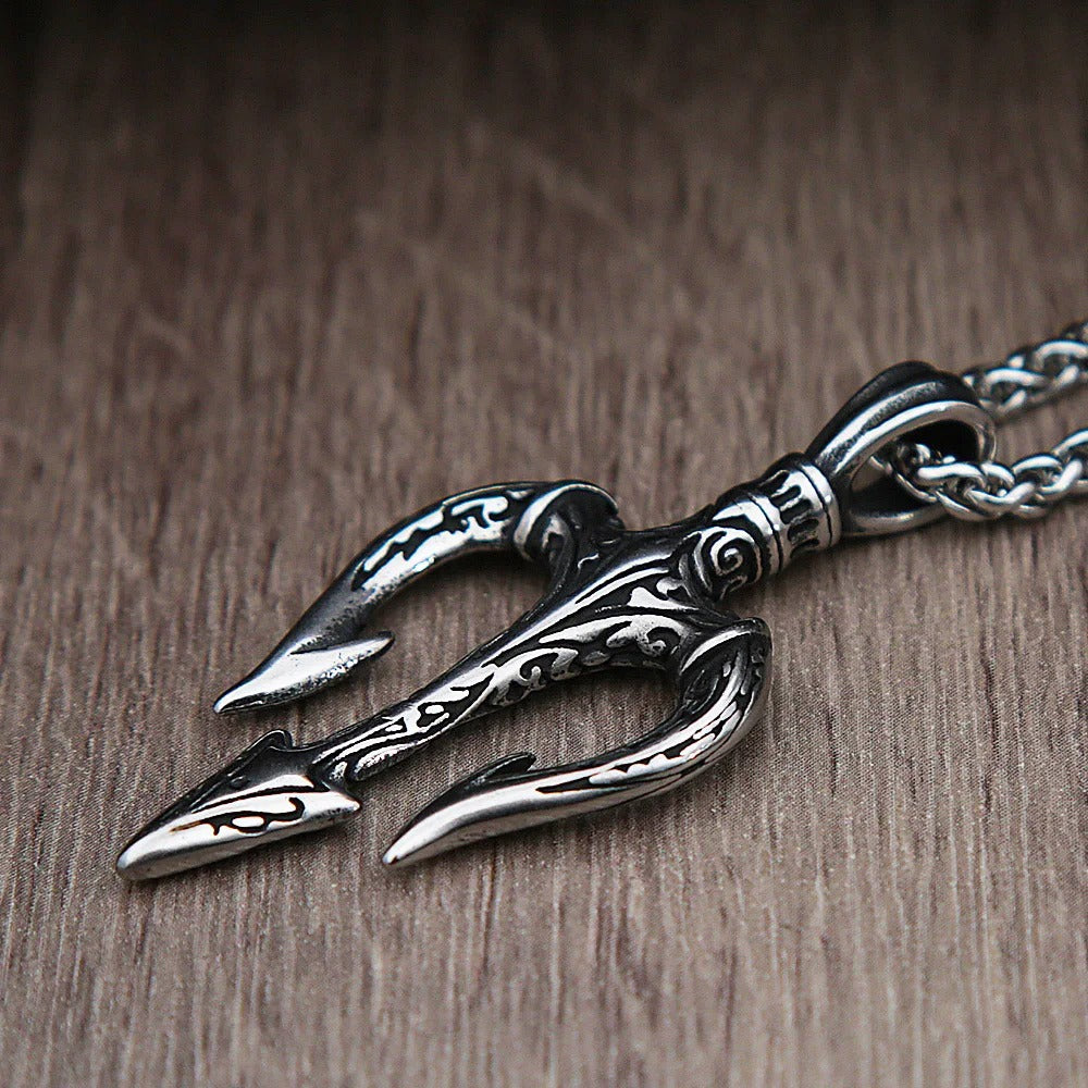Punk Stainless Steel Pendant Necklace