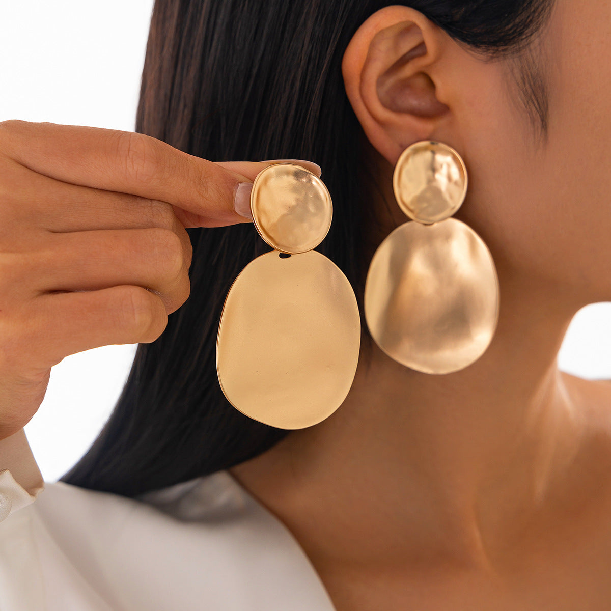 Planderful Vienna Verve Earrings – Exaggerated Geometric Design
