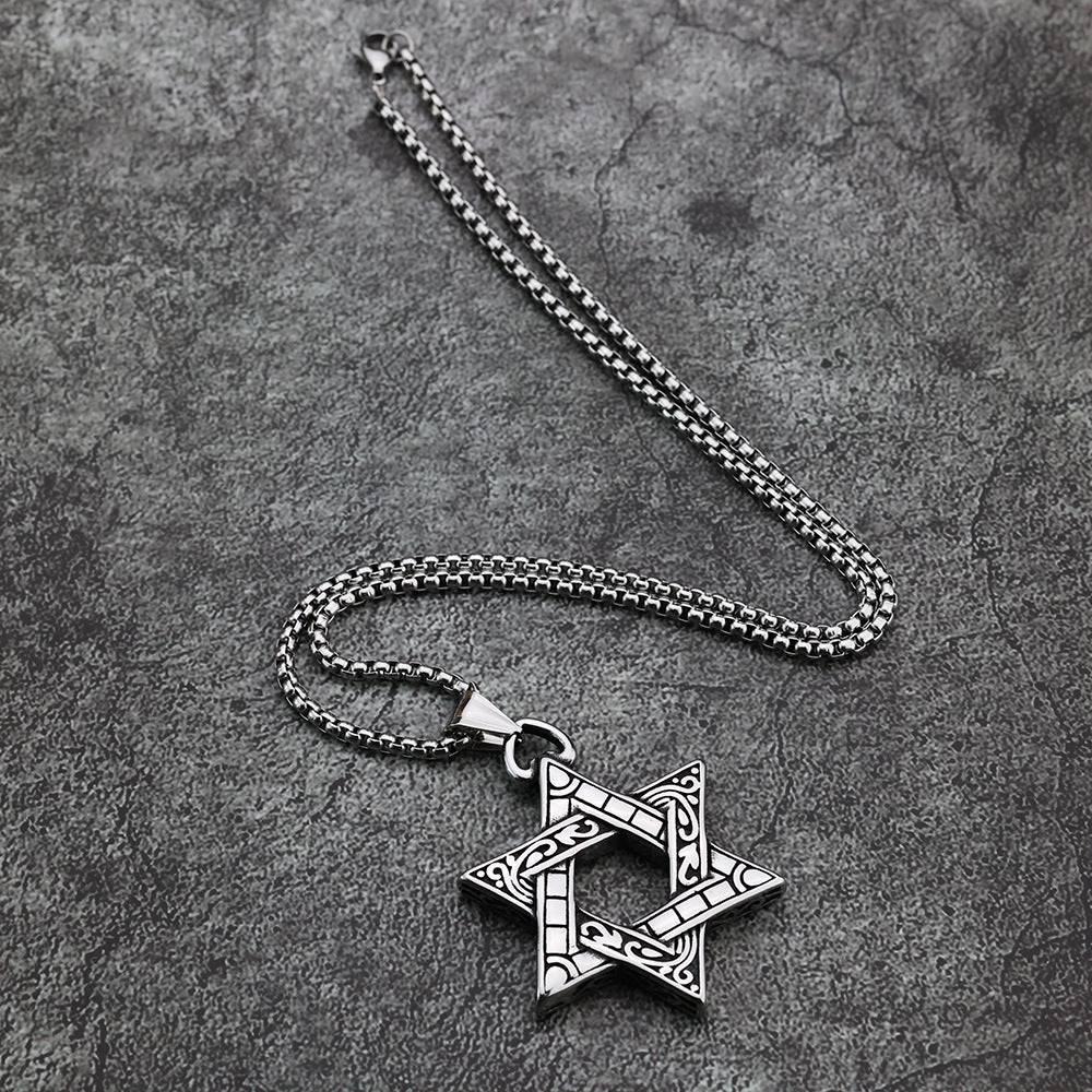 Cross-Border Nordic Viking Skull Tree Pendant Jewelry for Men