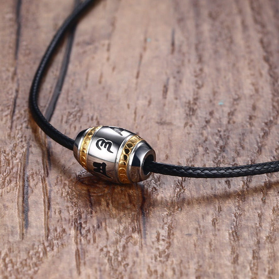 Cross-Border E-Commerce Jewelry Titanium Steel Pendant for Men