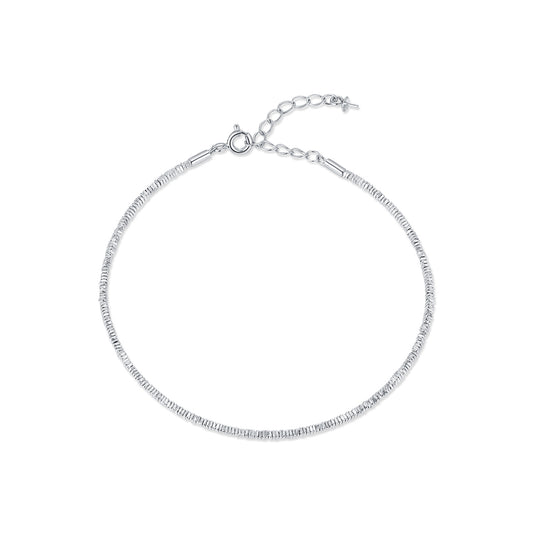 925 Sterling Silver Textured Bracelet