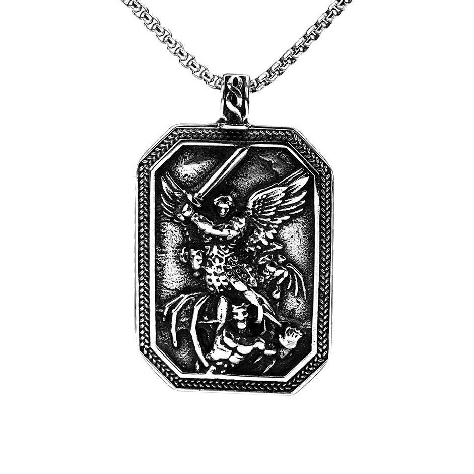 European And American Jewelry Titanium Steel Pendant Necklace